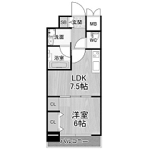 物件○○の間取り図