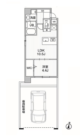 物件○○の間取り図