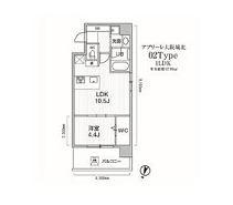 物件○○の間取り図