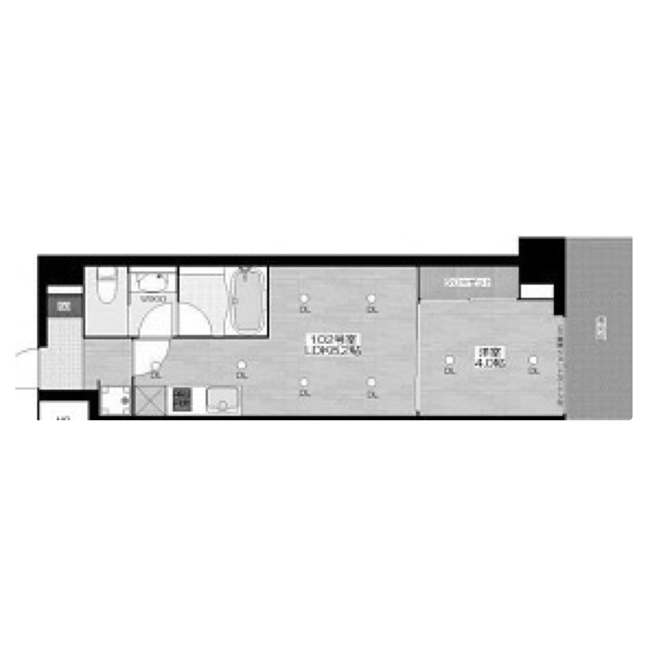 物件○○の間取り図