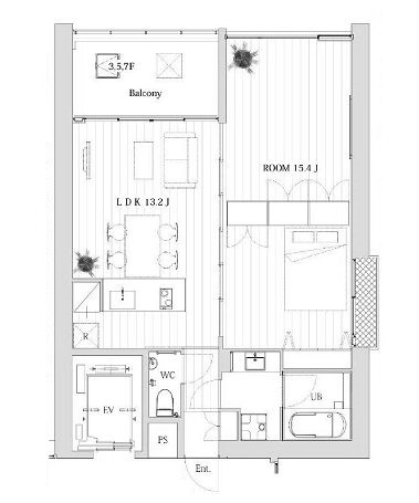 物件○○の間取り図