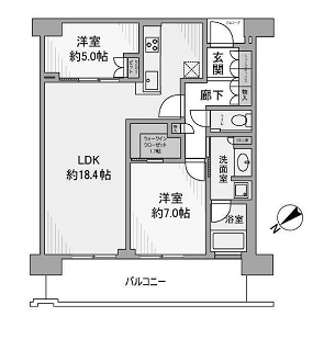 物件○○の間取り図