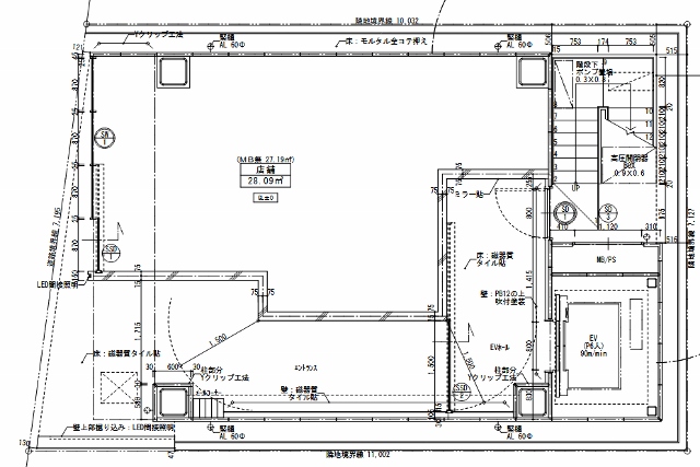 物件○○の間取り図