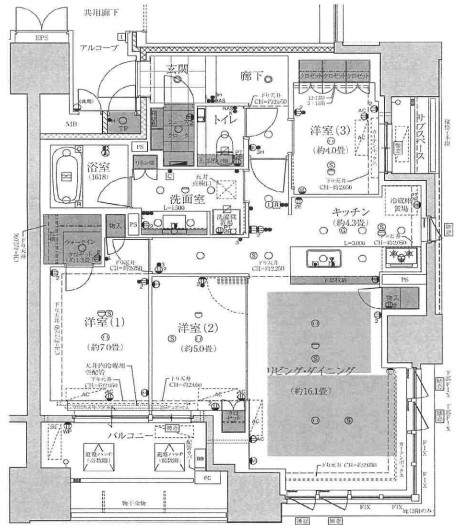 物件○○の間取り図