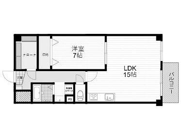 物件○○の間取り図