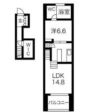 物件○○の間取り図