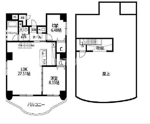 物件○○の間取り図