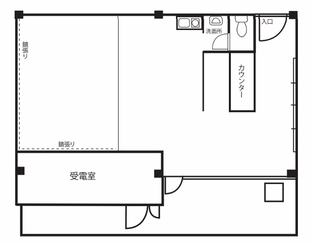 物件○○の間取り図