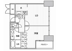 物件○○の間取り図
