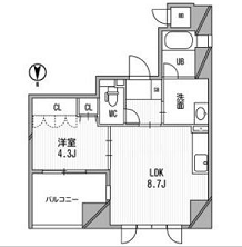 物件○○の間取り図