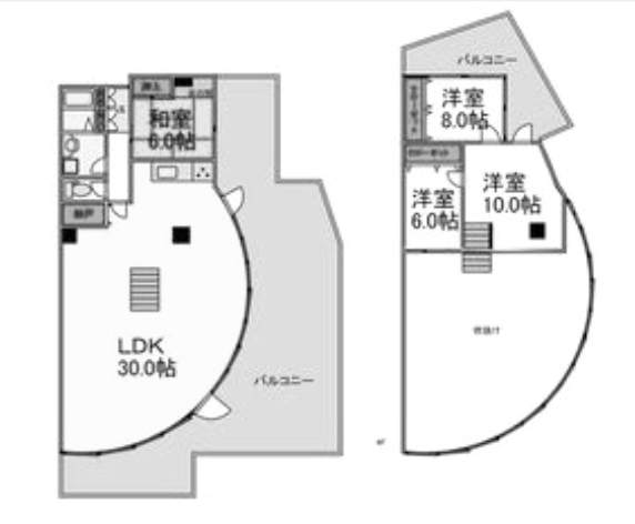 物件○○の間取り図