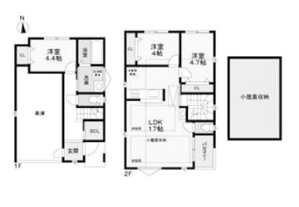 物件○○の間取り図