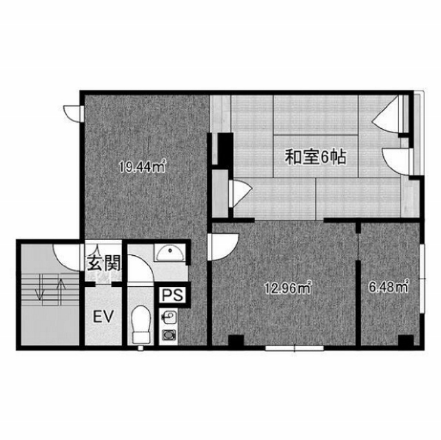 物件○○の間取り図