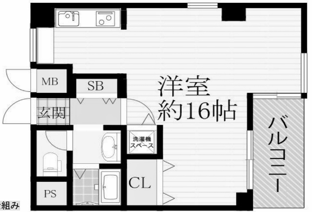 物件○○の間取り図