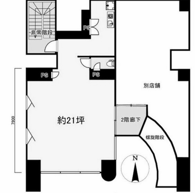 物件○○の間取り図