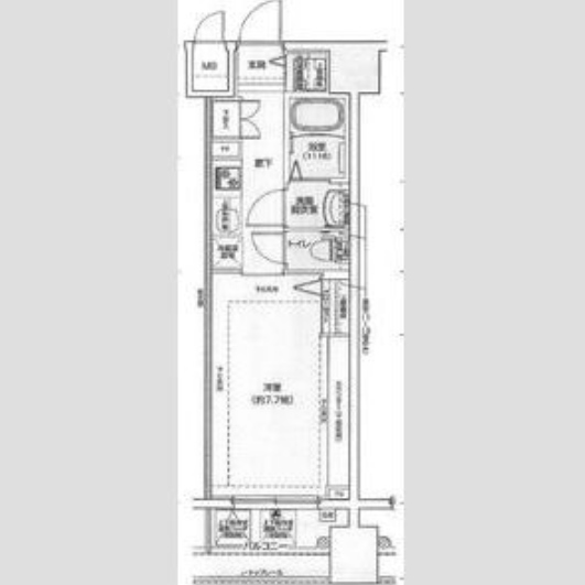 物件○○の間取り図