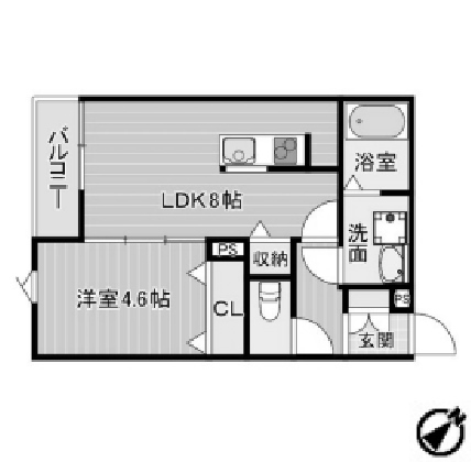 物件○○の間取り図