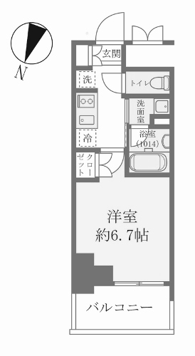 物件○○の間取り図