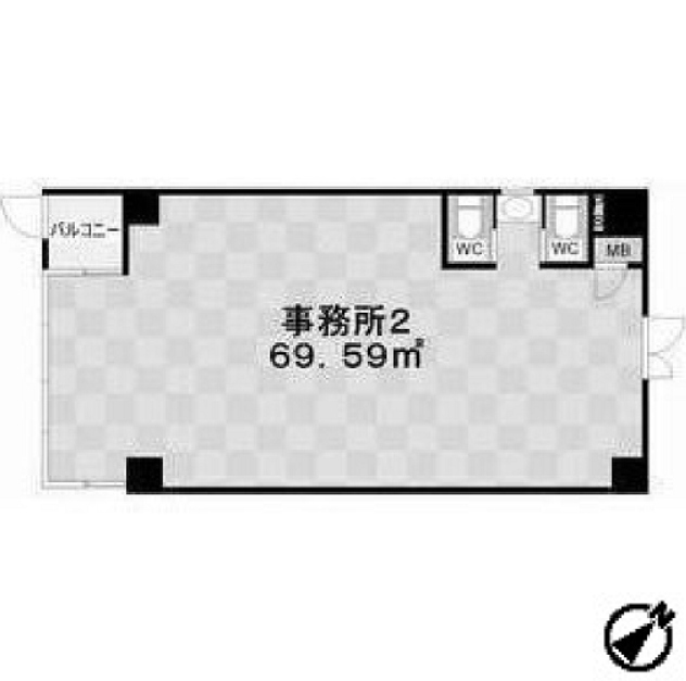 物件○○の間取り図