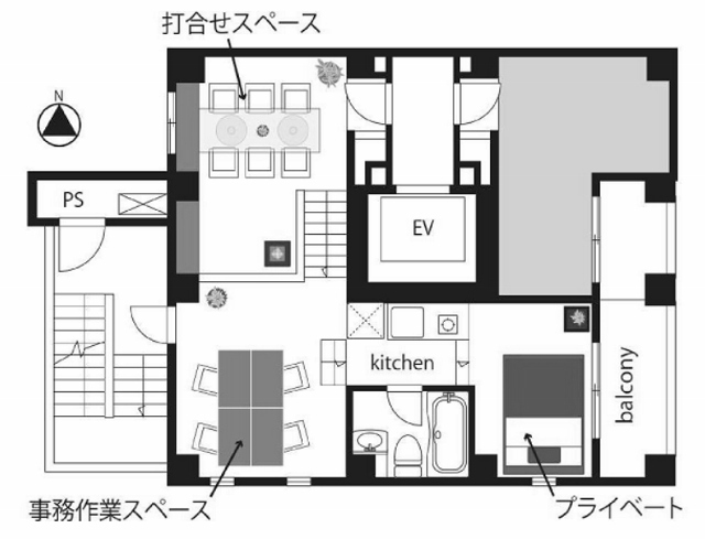 物件○○の間取り図