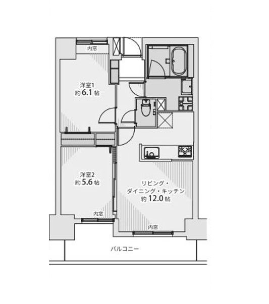 物件○○の間取り図