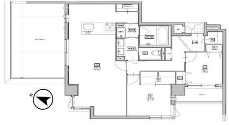 物件○○の間取り図