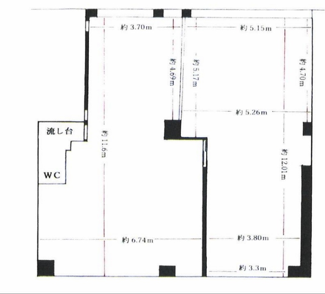 物件○○の間取り図