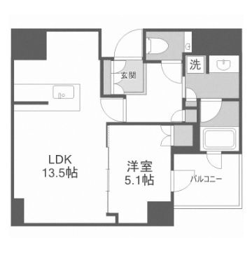 物件○○の間取り図