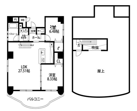 物件○○の間取り図