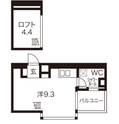 物件○○の間取り図