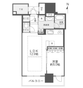物件○○の間取り図