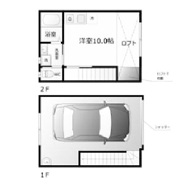 物件○○の間取り図