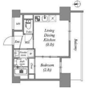 物件○○の間取り図