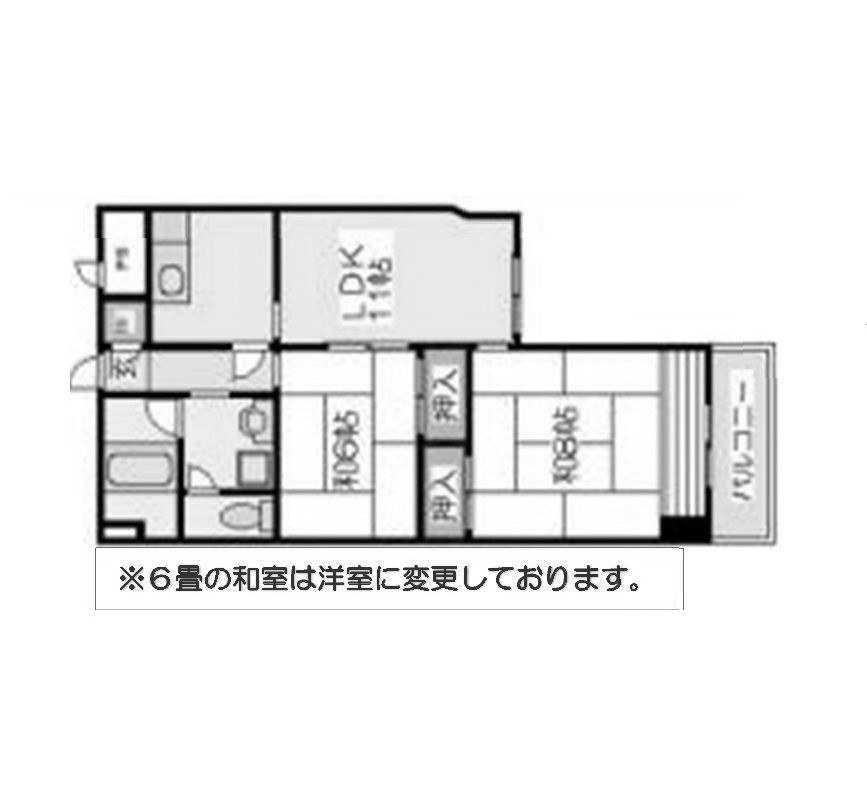 物件○○の間取り図