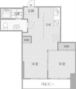 物件○○の間取り図