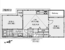 物件○○の間取り図