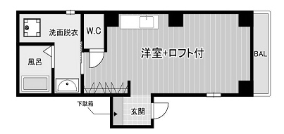 物件○○の間取り図