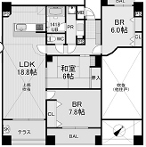 物件○○の間取り図