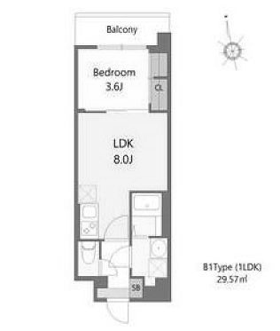 物件○○の間取り図