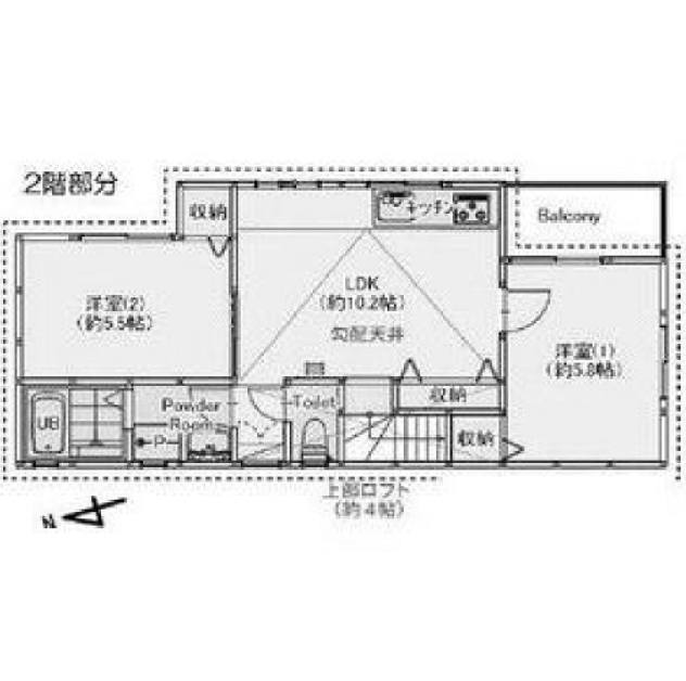 物件○○の間取り図