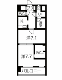 物件○○の間取り図