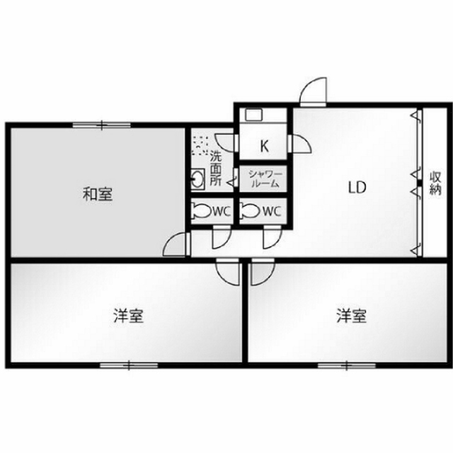 物件○○の間取り図