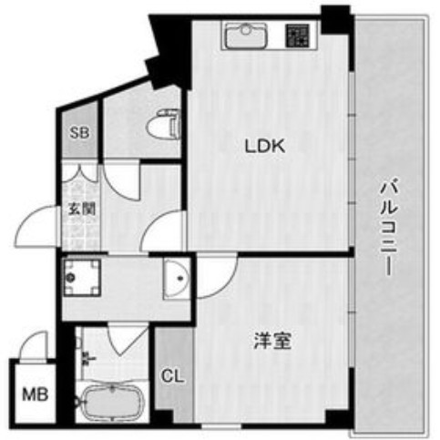 物件○○の間取り図