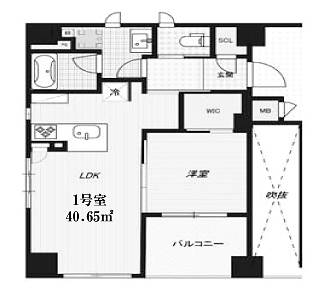 物件○○の間取り図