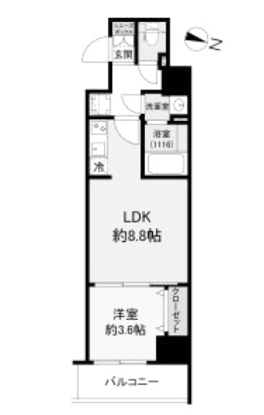 物件○○の間取り図