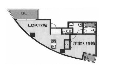 物件○○の間取り図