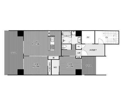 物件○○の間取り図
