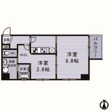 物件○○の間取り図