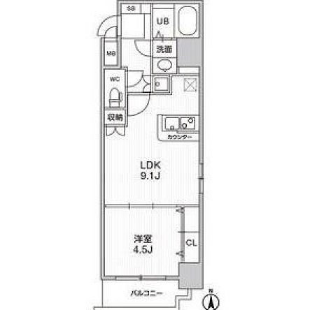 物件○○の間取り図