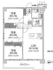 物件○○の間取り図